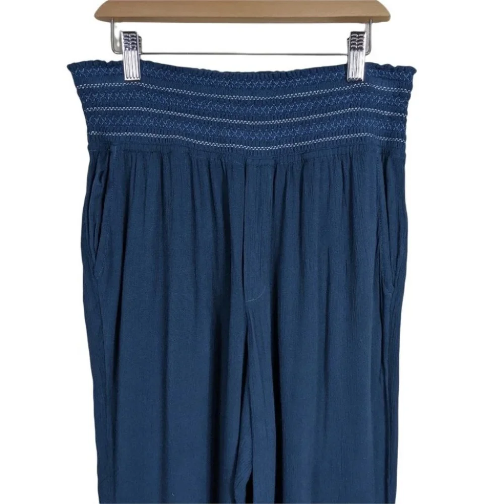 Anthropologie ett:twa Sulawesi Smocked Jogger Pant - Picture 5 of 6
